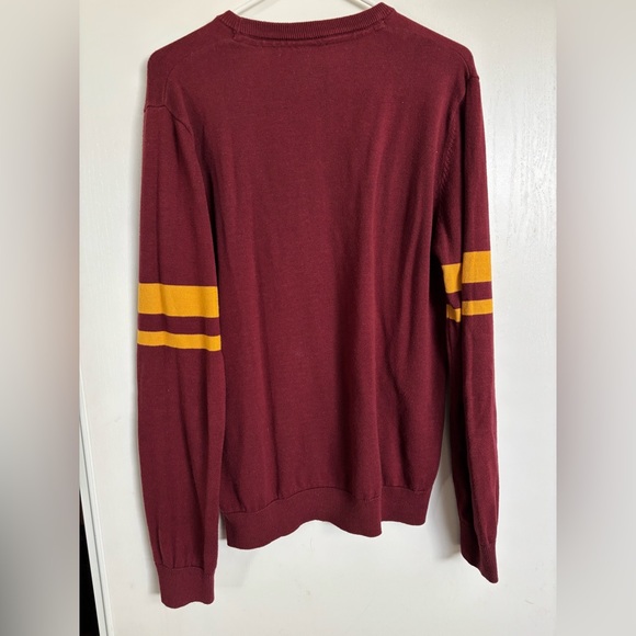 The Flash Mens Maroon TV Series Logo Lightweight Jacquard Sweater X-Large DC - Picture 4 of 6